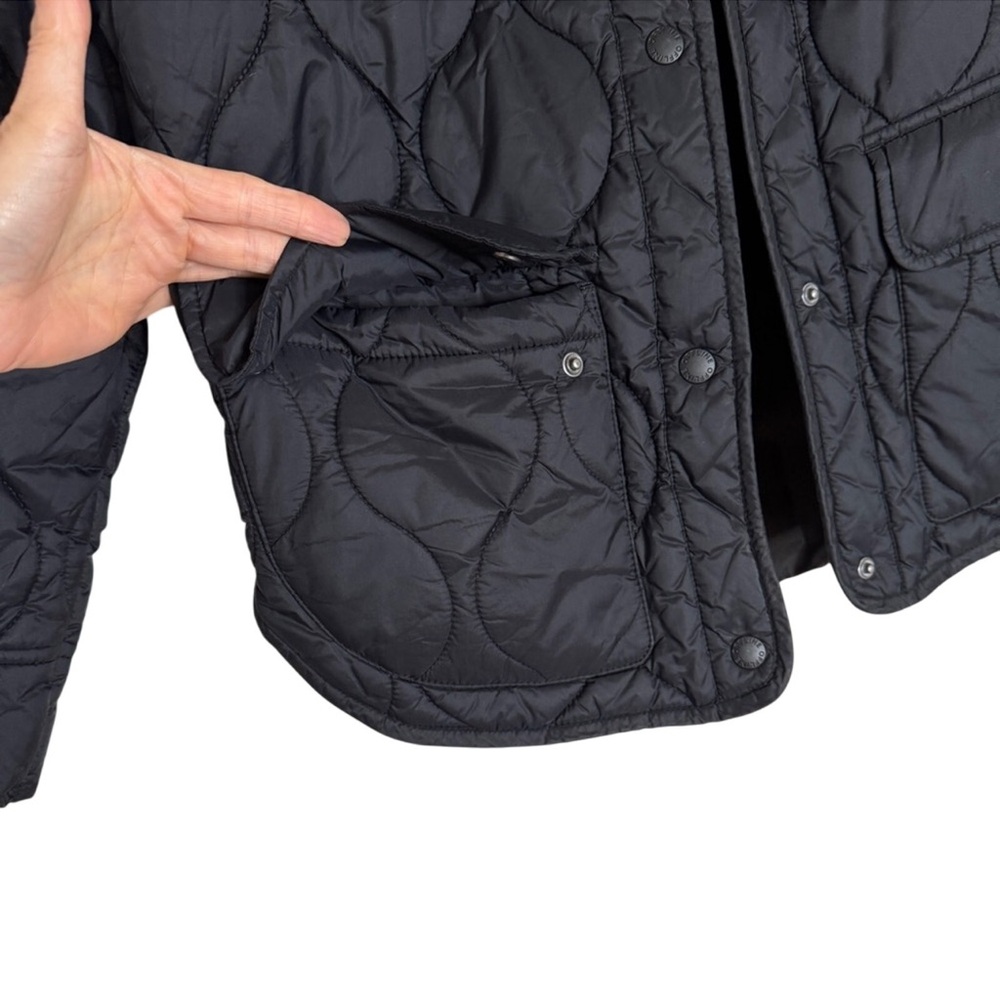 Aerie Offline Quilted Bomber Jacket Black Size S - Picture 4 of 6